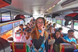 Karaoke Bus in Cebu Free Ride to Passengers