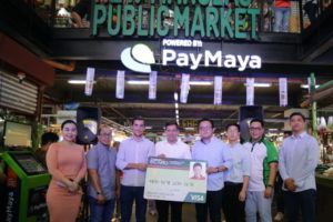 Cashless palengke in Valenzuela