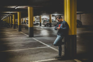 Standing-on-parking