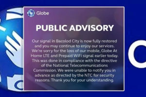 Globe Customers to Experience Data Interruptions due to System Issues