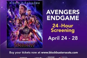 Avengers Endgame 24 hrs screening