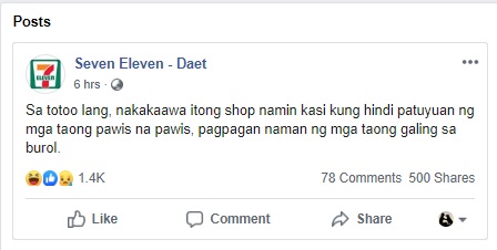 7-eleven daet post 1