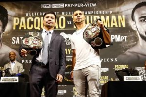 Watch the Pacquiao VS Thurman livestream on Sunday!