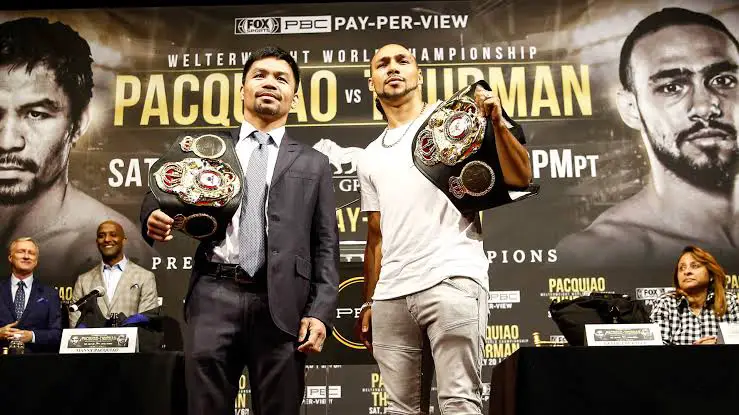 Watch the Pacquiao VS. Thurman livestream on Sunday!