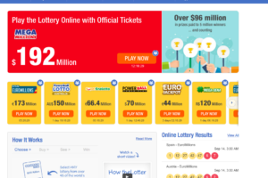 Have a chance to win the biggest lottery jackpots in the world