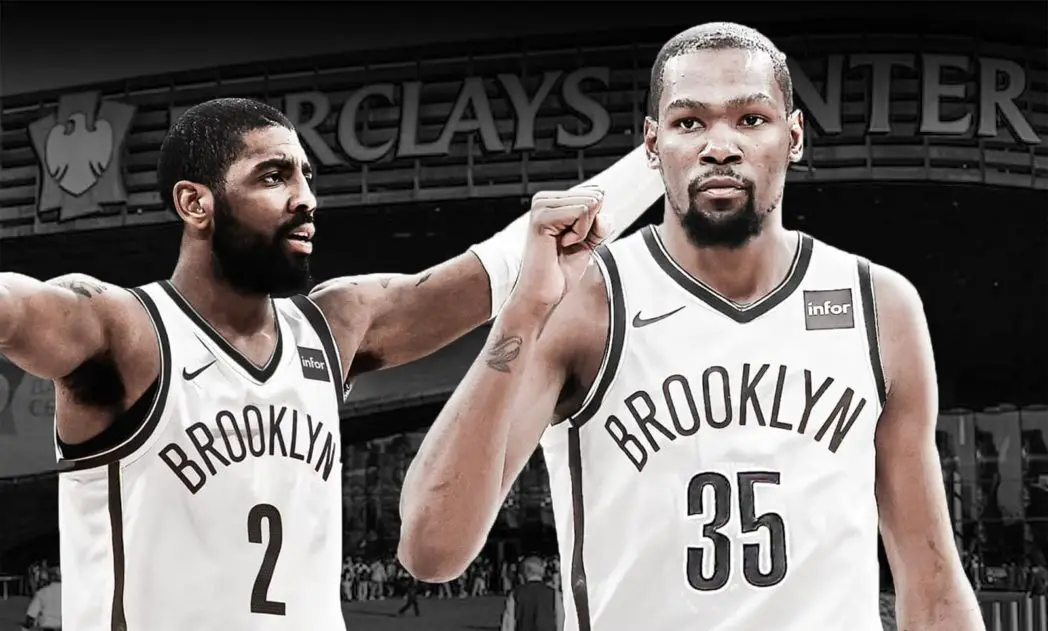 Kevin Durant With Kyrie Irving For the Brooklyn Nets