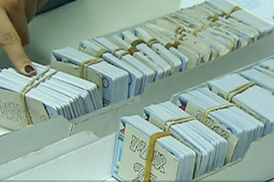 Approximately 50,000 driver's licenses, unclaimed at the MTPB Office