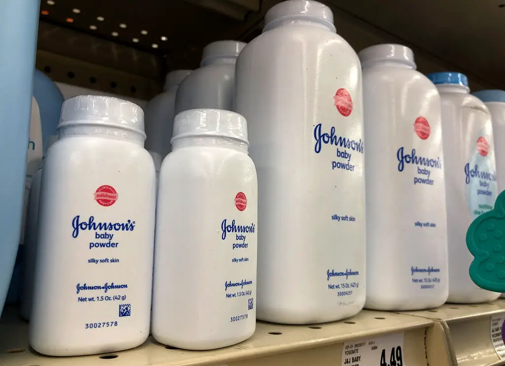 J&J Baby Powder Bottles Contain Asbestos
