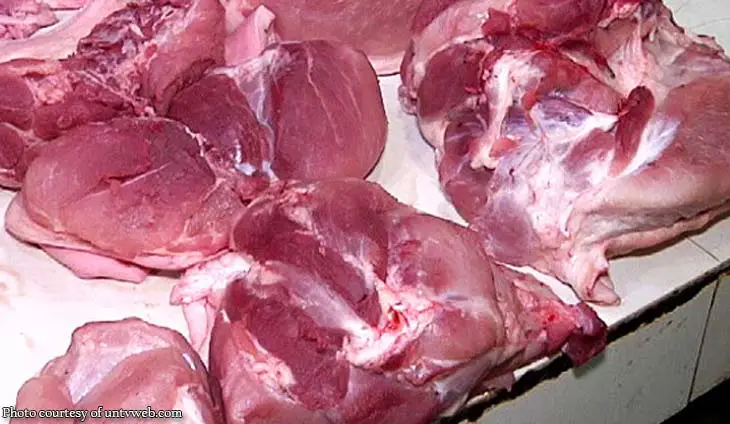 Processed Meat, Tested Positive for ASF