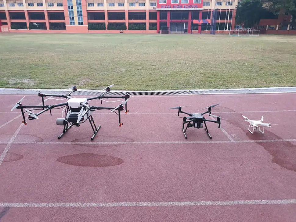 Drones to Disinfect Pasig City