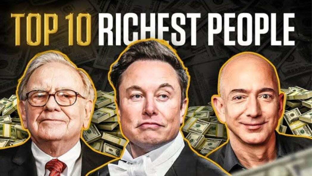 Top 10 Richest People in the World. (Photo: Youtube)